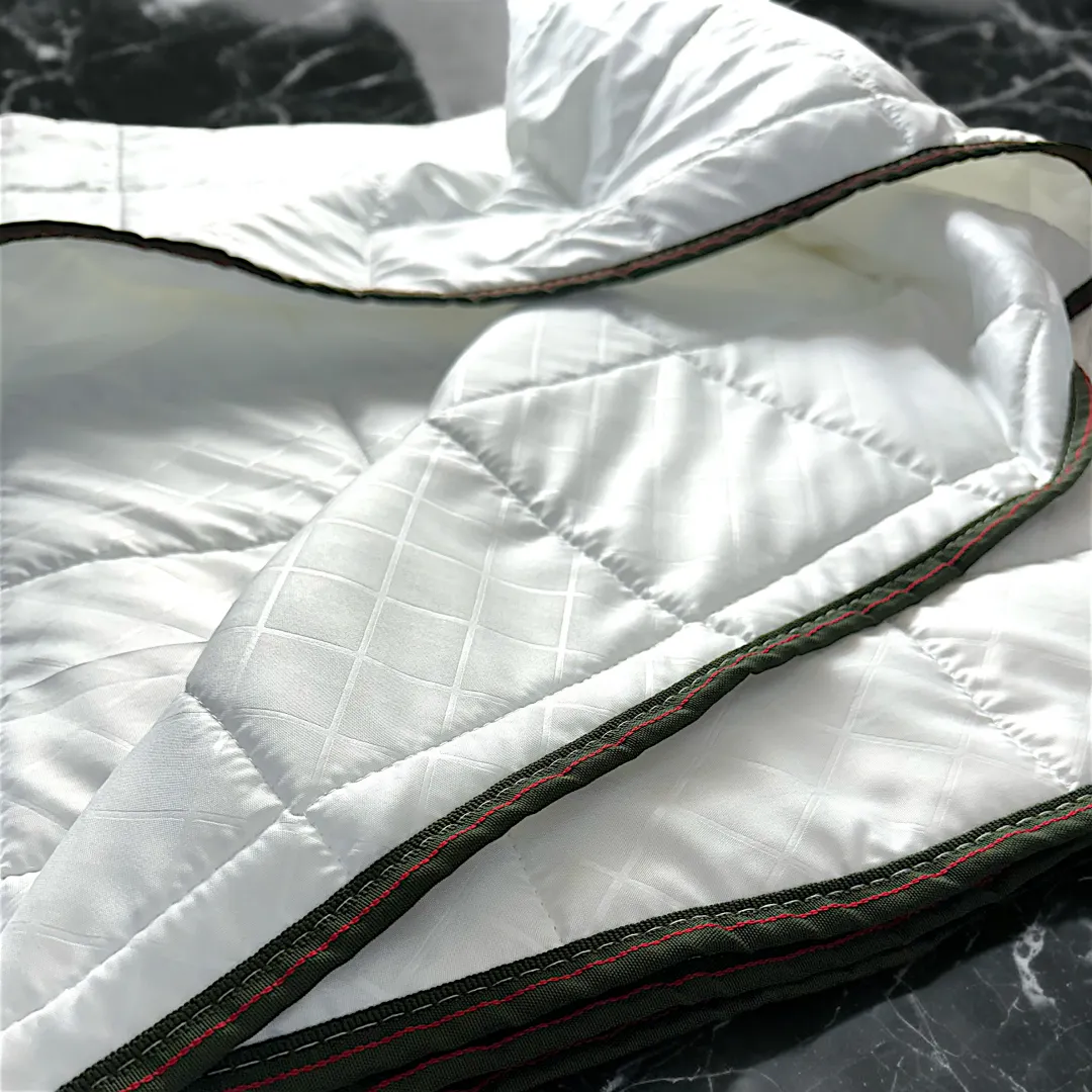 Letnji prekrivač 140x200 cm beli 1